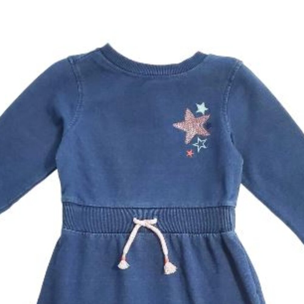NWT Joules Millie Sweatshirt Dress - Size 2Y - Picture 3 of 6